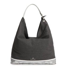 Céline Dion Softy Metallic Canvas Hobo